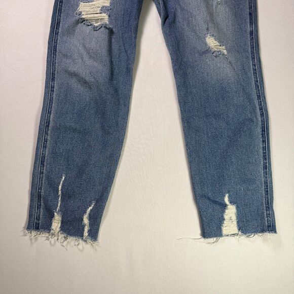 Hollister Hand Painted The Simpsons Jeans 7R 28x27 Distressed Skinny Jeans 2/$50 - Picture 6 of 13